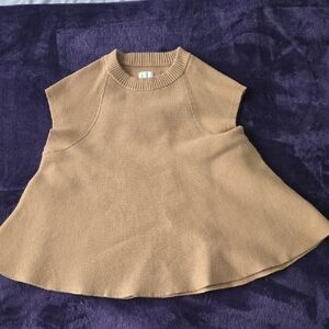 Maeve Beige Knit Sweater